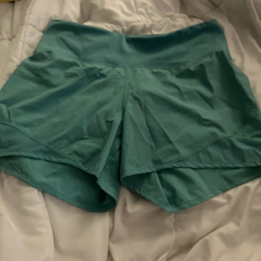 Turquoise Old Navy Active Athletic Shorts